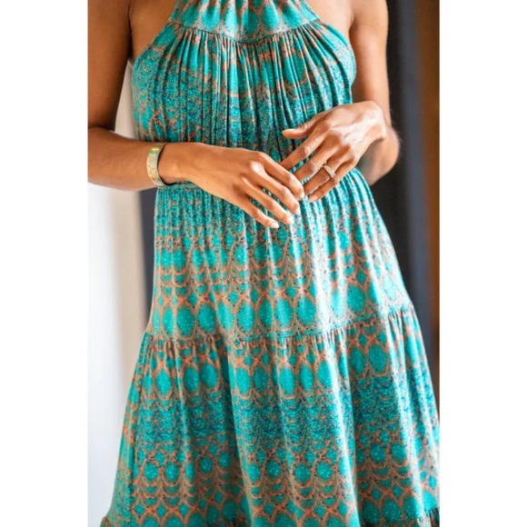 NWT- JJ Winks Bon Voyage Dress  in Peacock - Picture 4 of 9